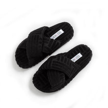 Load image into Gallery viewer, Jen &amp; Co® Criss-Cross Slippers
