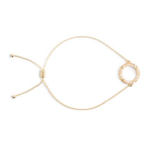 Load image into Gallery viewer, Circle Bracelet - Cream/Gold
