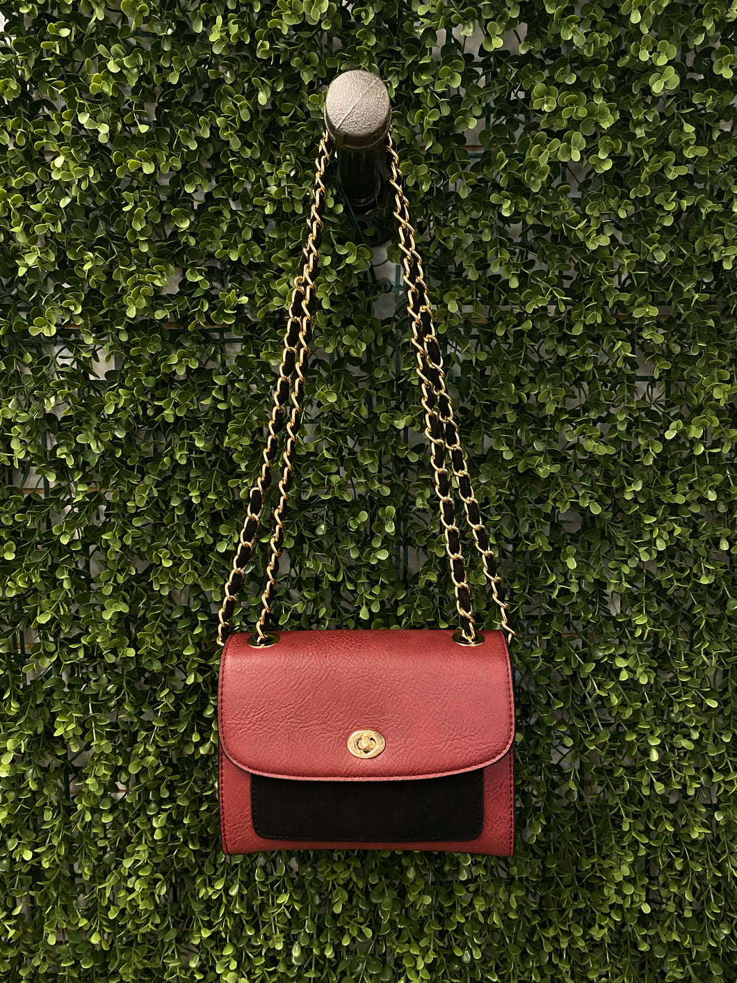 Mini Crossbody with Chain Detail - Carrie